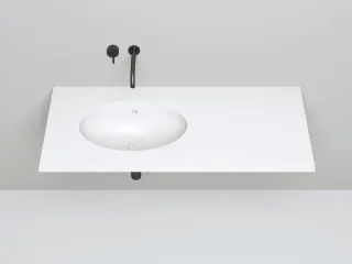 Встраиваемая раковина Salini Marea 12 S-Sense 1101109G 55см белый глянцевый